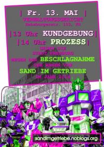 PLAKAT KUNDGEBUNG